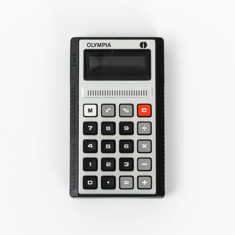 Taschenrechner Olympia Rechner Museum